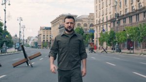 Владимир Зеленский с обращением к гражданам Украины на День Победы 9 мая