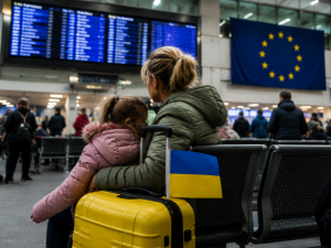 Число украинских беженцев под временной защитой в ЕС в июне увеличилось на 0,6%